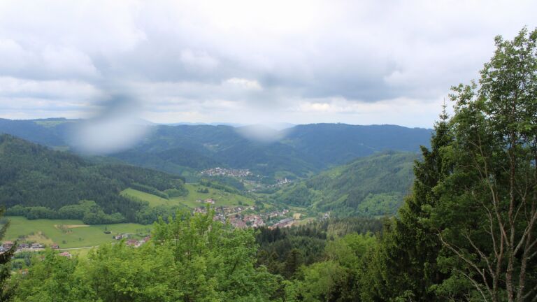 Dieses Bild zeigt eine Webcam-Aufnahme vom Achertal, aufgenommen am Mittwoch, den 20.05.2026 um 12:10 Uhr. Die Temperatur betrug 12.1°C.