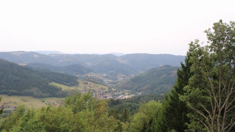 Dieses Bild zeigt eine Webcam-Aufnahme vom Achertal, aufgenommen am Donnerstag, den 27.08.2026 um 15:40 Uhr. Die Temperatur betrug 29.3°C.
