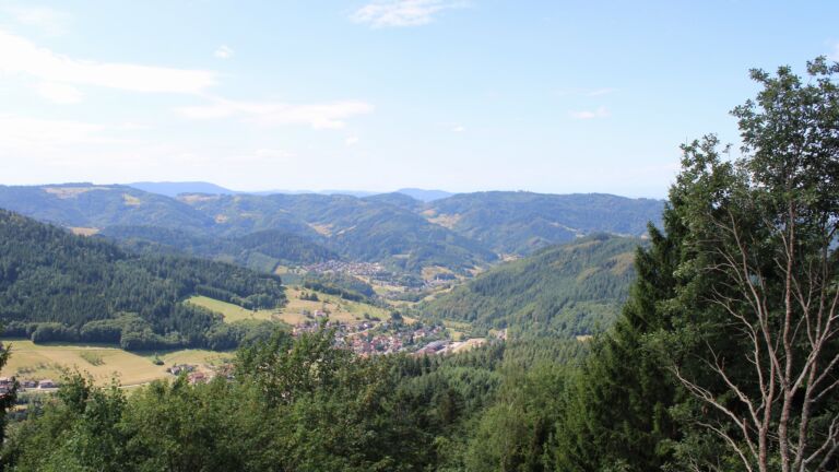 Dieses Bild zeigt eine Webcam-Aufnahme vom Achertal, aufgenommen am Donnerstag, den 06.08.2026 um 12:20 Uhr. Die Temperatur betrug 23.1°C.