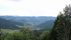 Dieses Bild zeigt eine Webcam-Aufnahme vom Achertal, aufgenommen am Freitag, den 17.07.2026 um 17:00 Uhr. Die Temperatur betrug 21.2°C.