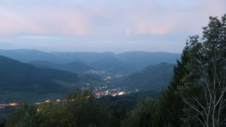 Dieses Bild zeigt eine Webcam-Aufnahme vom Achertal, aufgenommen am Dienstag, den 20.10.2026 um 07:20 Uhr. Die Temperatur betrug 7.2°C.