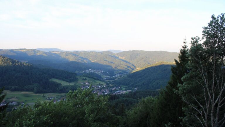 Dieses Bild zeigt eine Webcam-Aufnahme vom Achertal, aufgenommen am Samstag, den 11.07.2026 um 06:30 Uhr. Die Temperatur betrug 20.9°C.