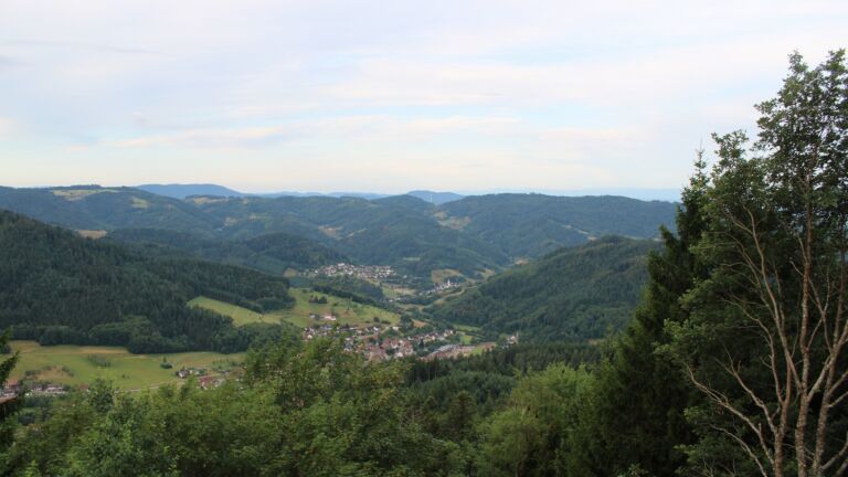 Dieses Bild zeigt eine Webcam-Aufnahme vom Achertal, aufgenommen am Freitag, den 17.07.2026 um 07:10 Uhr. Die Temperatur betrug 19°C.
