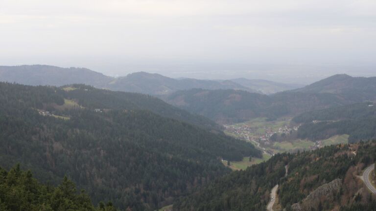 Dieses Bild zeigt eine Webcam-Aufnahme vom Achertal, aufgenommen am Samstag, den 15.11.2025 um 13:30 Uhr. Die Temperatur betrug 10.9°C.