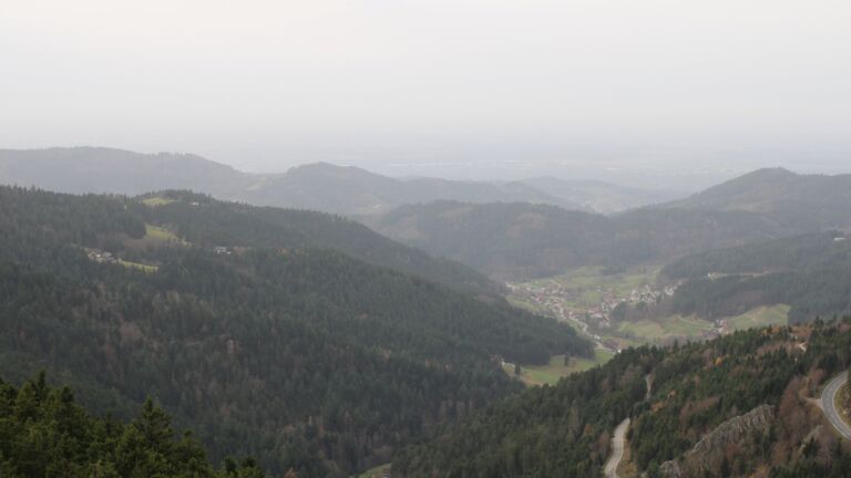 Dieses Bild zeigt eine Webcam-Aufnahme vom Achertal, aufgenommen am Freitag, den 14.11.2025 um 13:30 Uhr. Die Temperatur betrug 16.8°C.