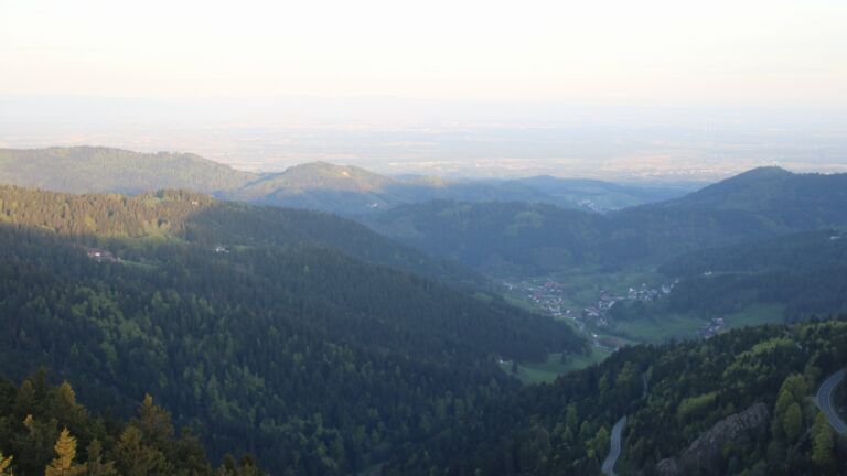 Dieses Bild zeigt eine Webcam-Aufnahme vom Achertal, aufgenommen am Sonntag, den 26.04.2026 um 06:50 Uhr. Die Temperatur betrug 8.1°C.