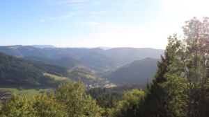 Dieses Bild zeigt eine Webcam-Aufnahme vom Achertal, aufgenommen am Mittwoch, den 23.09.2026 um 17:40 Uhr. Die Temperatur betrug 23.2°C.