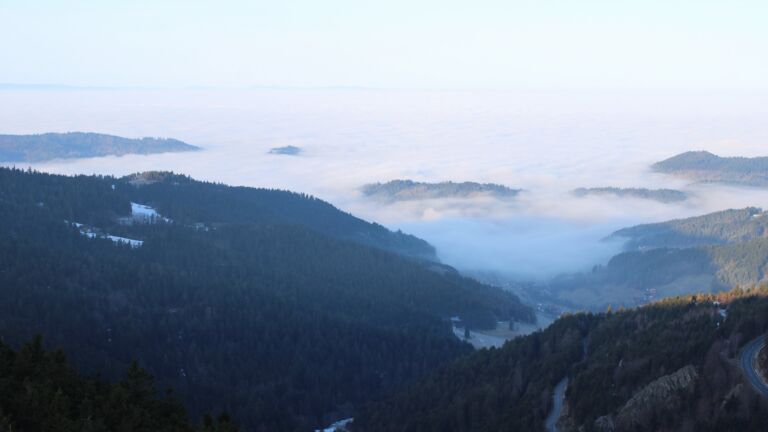 Dieses Bild zeigt eine Webcam-Aufnahme vom Achertal, aufgenommen am Montag, den 19.01.2026 um 09:20 Uhr. Die Temperatur betrug 4°C.