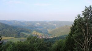 Dieses Bild zeigt eine Webcam-Aufnahme vom Achertal, aufgenommen am Samstag, den 18.07.2026 um 07:00 Uhr. Die Temperatur betrug 15.7°C.