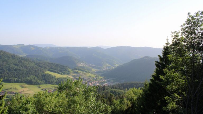 Dieses Bild zeigt eine Webcam-Aufnahme vom Achertal, aufgenommen am Montag, den 25.05.2026 um 19:10 Uhr. Die Temperatur betrug 30.1°C.