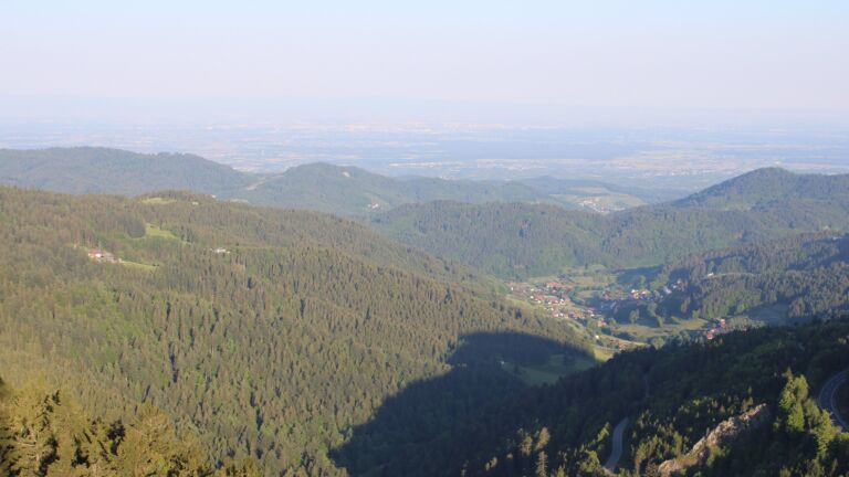 Dieses Bild zeigt eine Webcam-Aufnahme vom Achertal, aufgenommen am Mittwoch, den 14.05.2025 um 07:20 Uhr. Die Temperatur betrug 12°C.