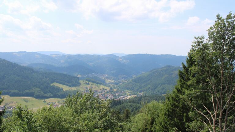Dieses Bild zeigt eine Webcam-Aufnahme vom Achertal, aufgenommen am Donnerstag, den 16.07.2026 um 13:30 Uhr. Die Temperatur betrug 28°C.