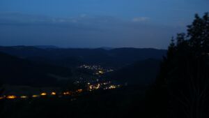 Dieses Bild zeigt eine Webcam-Aufnahme vom Achertal, aufgenommen am Mittwoch, den 15.07.2026 um 04:40 Uhr. Die Temperatur betrug 22.4°C.