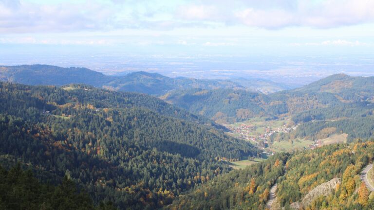 Dieses Bild zeigt eine Webcam-Aufnahme vom Achertal, aufgenommen am Mittwoch, den 15.10.2025 um 11:20 Uhr. Die Temperatur betrug 6.5°C.