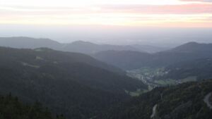 Dieses Bild zeigt eine Webcam-Aufnahme vom Achertal, aufgenommen am Mittwoch, den 17.09.2025 um 19:40 Uhr. Die Temperatur betrug 11.4°C.