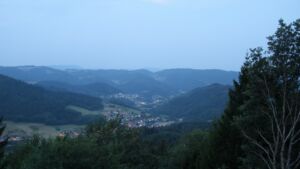 Dieses Bild zeigt eine Webcam-Aufnahme vom Achertal, aufgenommen am Freitag, den 31.07.2026 um 05:30 Uhr. Die Temperatur betrug 24.4°C.