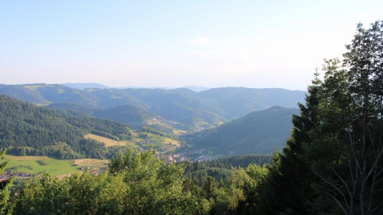 Dieses Bild zeigt eine Webcam-Aufnahme vom Achertal, aufgenommen am Samstag, den 20.06.2026 um 19:50 Uhr. Die Temperatur betrug 33.3°C.