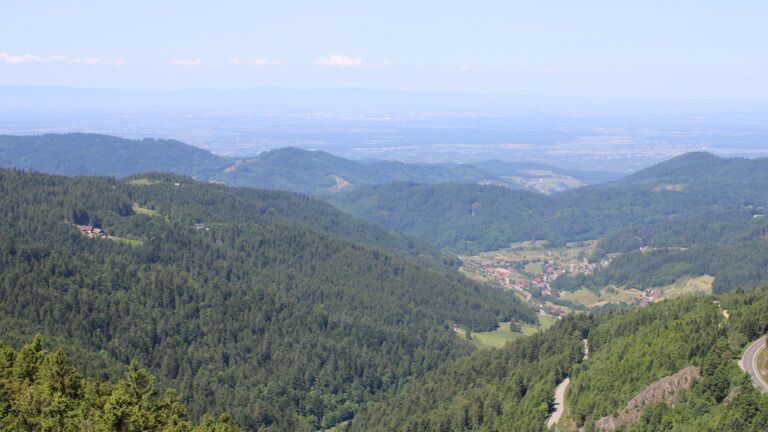 Dieses Bild zeigt eine Webcam-Aufnahme vom Achertal, aufgenommen am Samstag, den 31.05.2025 um 11:50 Uhr. Die Temperatur betrug 23°C.