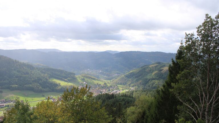 Dieses Bild zeigt eine Webcam-Aufnahme vom Achertal, aufgenommen am Samstag, den 24.10.2026 um 13:50 Uhr. Die Temperatur betrug 7°C.