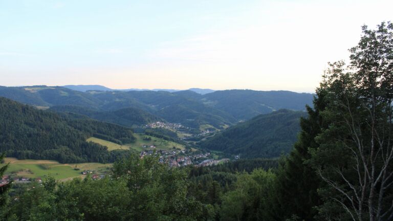 Dieses Bild zeigt eine Webcam-Aufnahme vom Achertal, aufgenommen am Montag, den 06.07.2026 um 20:40 Uhr. Die Temperatur betrug 23.5°C.