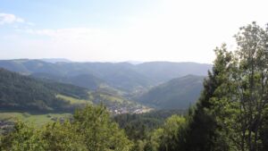 Dieses Bild zeigt eine Webcam-Aufnahme vom Achertal, aufgenommen am Dienstag, den 08.09.2026 um 17:20 Uhr. Die Temperatur betrug 31.1°C.