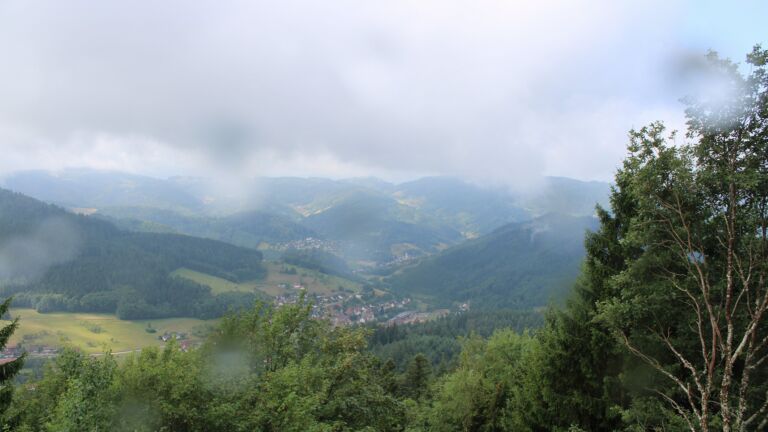 Dieses Bild zeigt eine Webcam-Aufnahme vom Achertal, aufgenommen am Montag, den 27.07.2026 um 10:30 Uhr. Die Temperatur betrug 13.8°C.