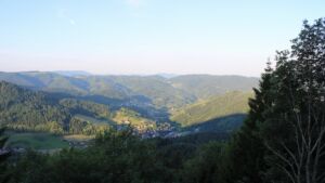 Dieses Bild zeigt eine Webcam-Aufnahme vom Achertal, aufgenommen am Freitag, den 19.06.2026 um 06:40 Uhr. Die Temperatur betrug 22.4°C.