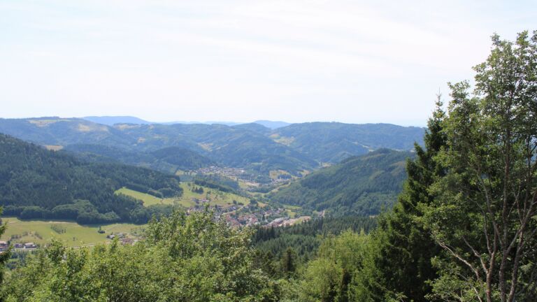 Dieses Bild zeigt eine Webcam-Aufnahme vom Achertal, aufgenommen am Mittwoch, den 22.07.2026 um 14:20 Uhr. Die Temperatur betrug 24.3°C.