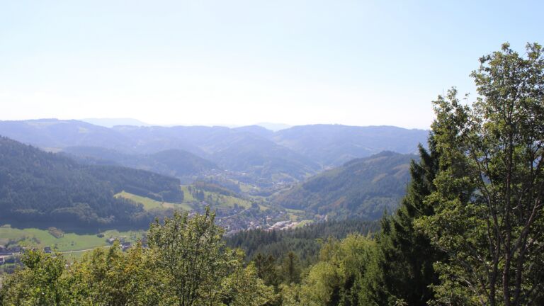 Dieses Bild zeigt eine Webcam-Aufnahme vom Achertal, aufgenommen am Dienstag, den 22.09.2026 um 14:50 Uhr. Die Temperatur betrug 21.5°C.