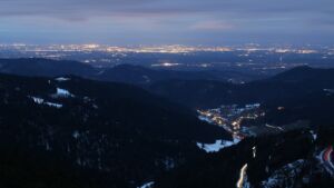 Dieses Bild zeigt eine Webcam-Aufnahme vom Achertal, aufgenommen am Mittwoch, den 14.01.2026 um 07:40 Uhr. Die Temperatur betrug 4.3°C.