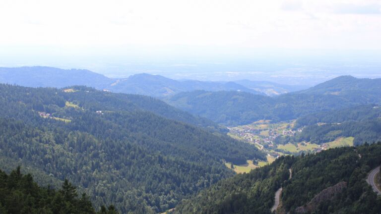 Dieses Bild zeigt eine Webcam-Aufnahme vom Achertal, aufgenommen am Freitag, den 11.07.2025 um 15:50 Uhr. Die Temperatur betrug 17.8°C.