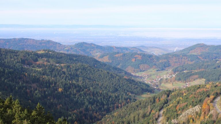 Dieses Bild zeigt eine Webcam-Aufnahme vom Achertal, aufgenommen am Freitag, den 31.10.2025 um 09:50 Uhr. Die Temperatur betrug 10.4°C.