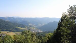 Dieses Bild zeigt eine Webcam-Aufnahme vom Achertal, aufgenommen am Samstag, den 01.08.2026 um 18:50 Uhr. Die Temperatur betrug 30.2°C.