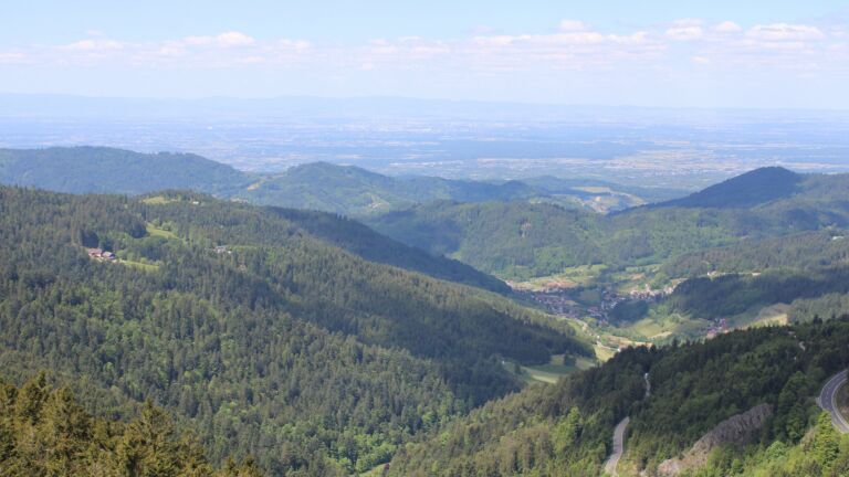 Dieses Bild zeigt eine Webcam-Aufnahme vom Achertal, aufgenommen am Freitag, den 16.05.2025 um 12:00 Uhr. Die Temperatur betrug 11.6°C.