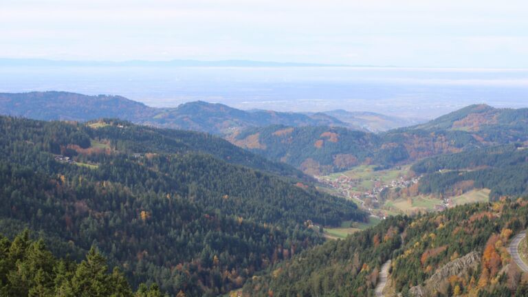 Dieses Bild zeigt eine Webcam-Aufnahme vom Achertal, aufgenommen am Freitag, den 31.10.2025 um 11:40 Uhr. Die Temperatur betrug 10.8°C.