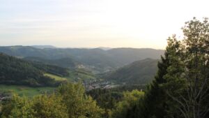 Dieses Bild zeigt eine Webcam-Aufnahme vom Achertal, aufgenommen am Montag, den 21.09.2026 um 18:50 Uhr. Die Temperatur betrug 17.6°C.
