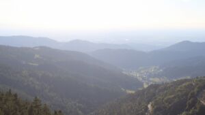 Dieses Bild zeigt eine Webcam-Aufnahme vom Achertal, aufgenommen am Montag, den 25.08.2025 um 18:50 Uhr. Die Temperatur betrug 18.4°C.