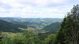 Dieses Bild zeigt eine Webcam-Aufnahme vom Achertal, aufgenommen am Freitag, den 05.06.2026 um 09:50 Uhr. Die Temperatur betrug 11.3°C.