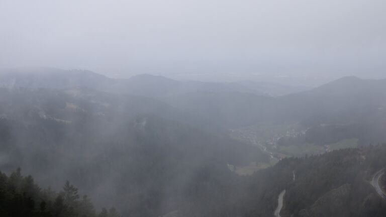 Dieses Bild zeigt eine Webcam-Aufnahme vom Achertal, aufgenommen am Mittwoch, den 11.03.2026 um 11:40 Uhr. Die Temperatur betrug 5.1°C.