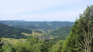 Dieses Bild zeigt eine Webcam-Aufnahme vom Achertal, aufgenommen am Montag, den 08.06.2026 um 11:00 Uhr. Die Temperatur betrug 20°C.