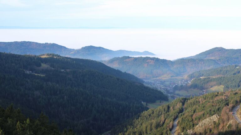 Dieses Bild zeigt eine Webcam-Aufnahme vom Achertal, aufgenommen am Dienstag, den 16.12.2025 um 10:10 Uhr. Die Temperatur betrug 10.1°C.