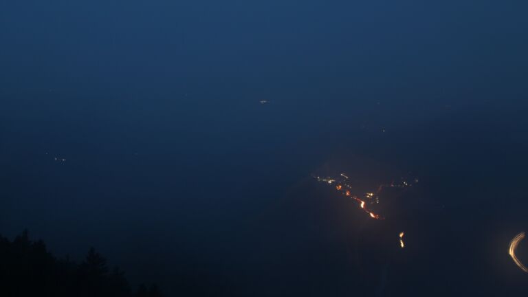 Dieses Bild zeigt eine Webcam-Aufnahme vom Achertal, aufgenommen am Mittwoch, den 22.10.2025 um 07:20 Uhr. Die Temperatur betrug 7.6°C.