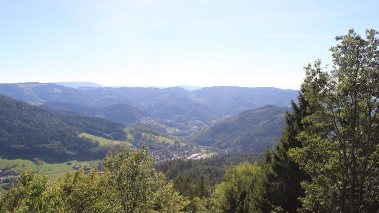 Dieses Bild zeigt eine Webcam-Aufnahme vom Achertal, aufgenommen am Freitag, den 25.09.2026 um 15:50 Uhr. Die Temperatur betrug 22.4°C.