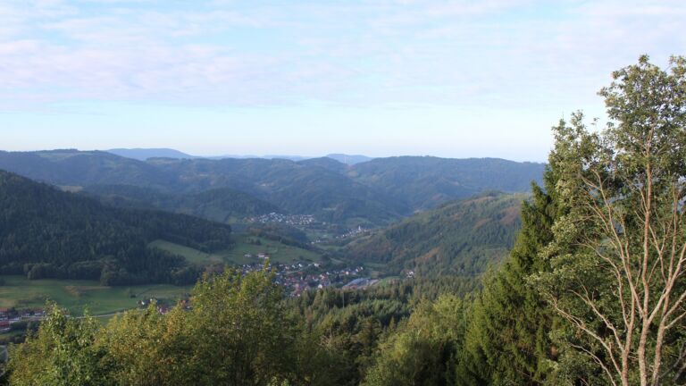 Dieses Bild zeigt eine Webcam-Aufnahme vom Achertal, aufgenommen am Dienstag, den 22.09.2026 um 08:40 Uhr. Die Temperatur betrug 11.3°C.