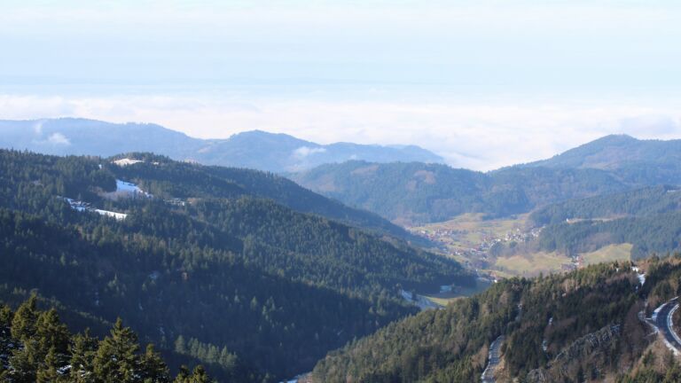 Dieses Bild zeigt eine Webcam-Aufnahme vom Achertal, aufgenommen am Samstag, den 31.01.2026 um 12:40 Uhr. Die Temperatur betrug 7.1°C.