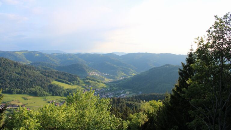 Dieses Bild zeigt eine Webcam-Aufnahme vom Achertal, aufgenommen am Freitag, den 15.05.2026 um 19:40 Uhr. Die Temperatur betrug 9°C.