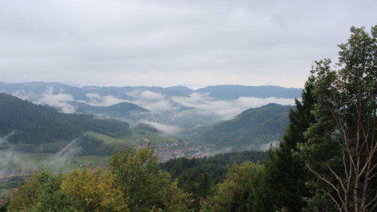 Dieses Bild zeigt eine Webcam-Aufnahme vom Achertal, aufgenommen am Montag, den 19.10.2026 um 11:30 Uhr. Die Temperatur betrug 10.3°C.
