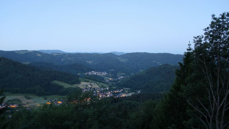 Dieses Bild zeigt eine Webcam-Aufnahme vom Achertal, aufgenommen am Freitag, den 29.05.2026 um 04:50 Uhr. Die Temperatur betrug 17.6°C.