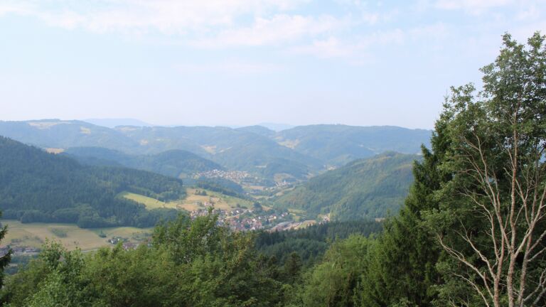 Dieses Bild zeigt eine Webcam-Aufnahme vom Achertal, aufgenommen am Freitag, den 31.07.2026 um 10:40 Uhr. Die Temperatur betrug 28.6°C.