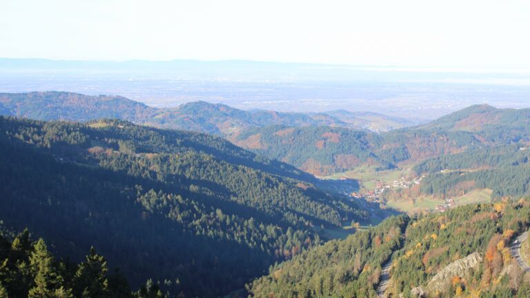 Dieses Bild zeigt eine Webcam-Aufnahme vom Achertal, aufgenommen am Dienstag, den 04.11.2025 um 09:30 Uhr. Die Temperatur betrug 10.9°C.